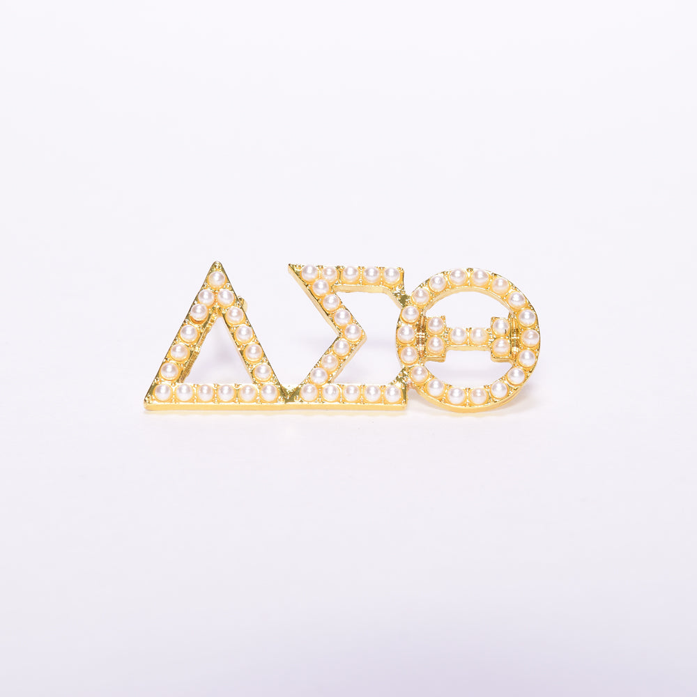 Sm. gold DST w/pearls