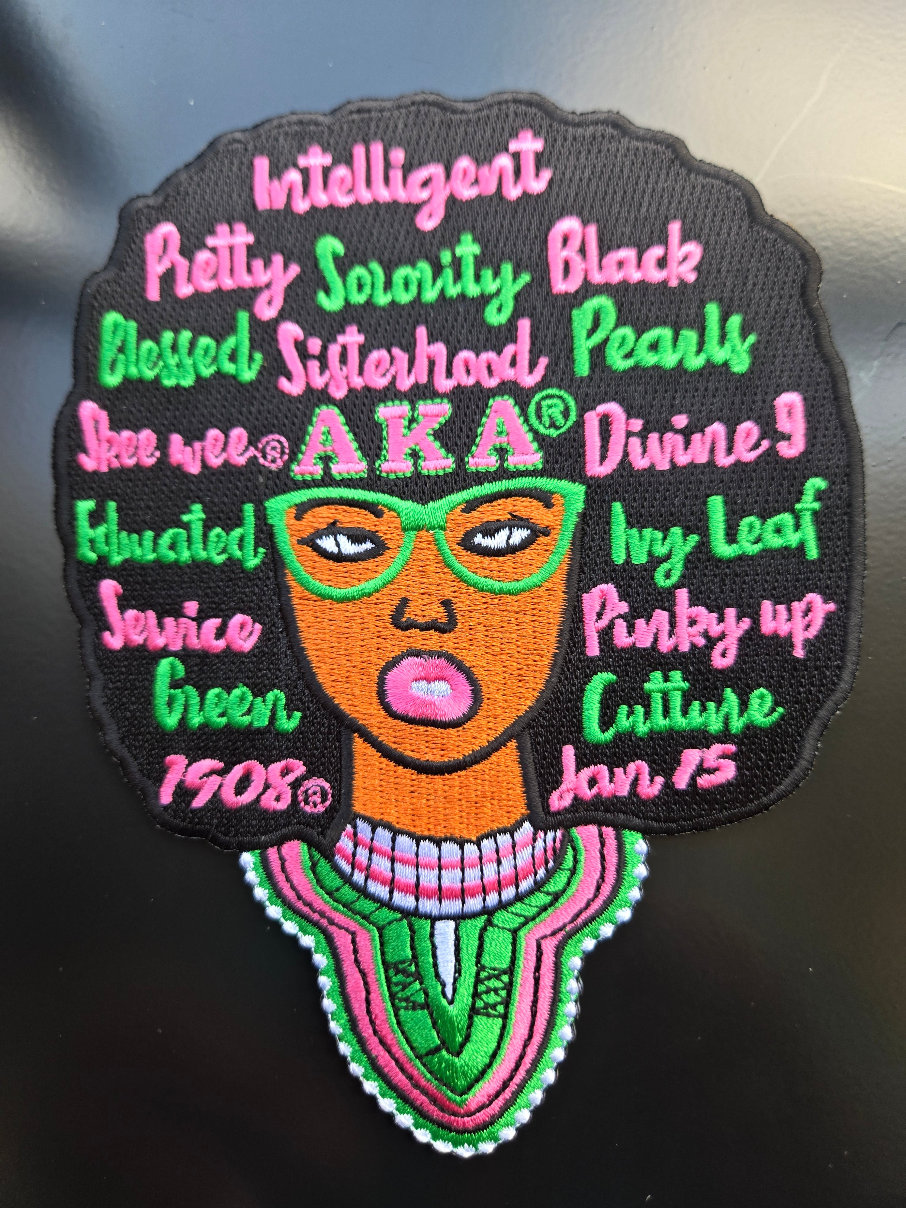 Afro Girl Patch