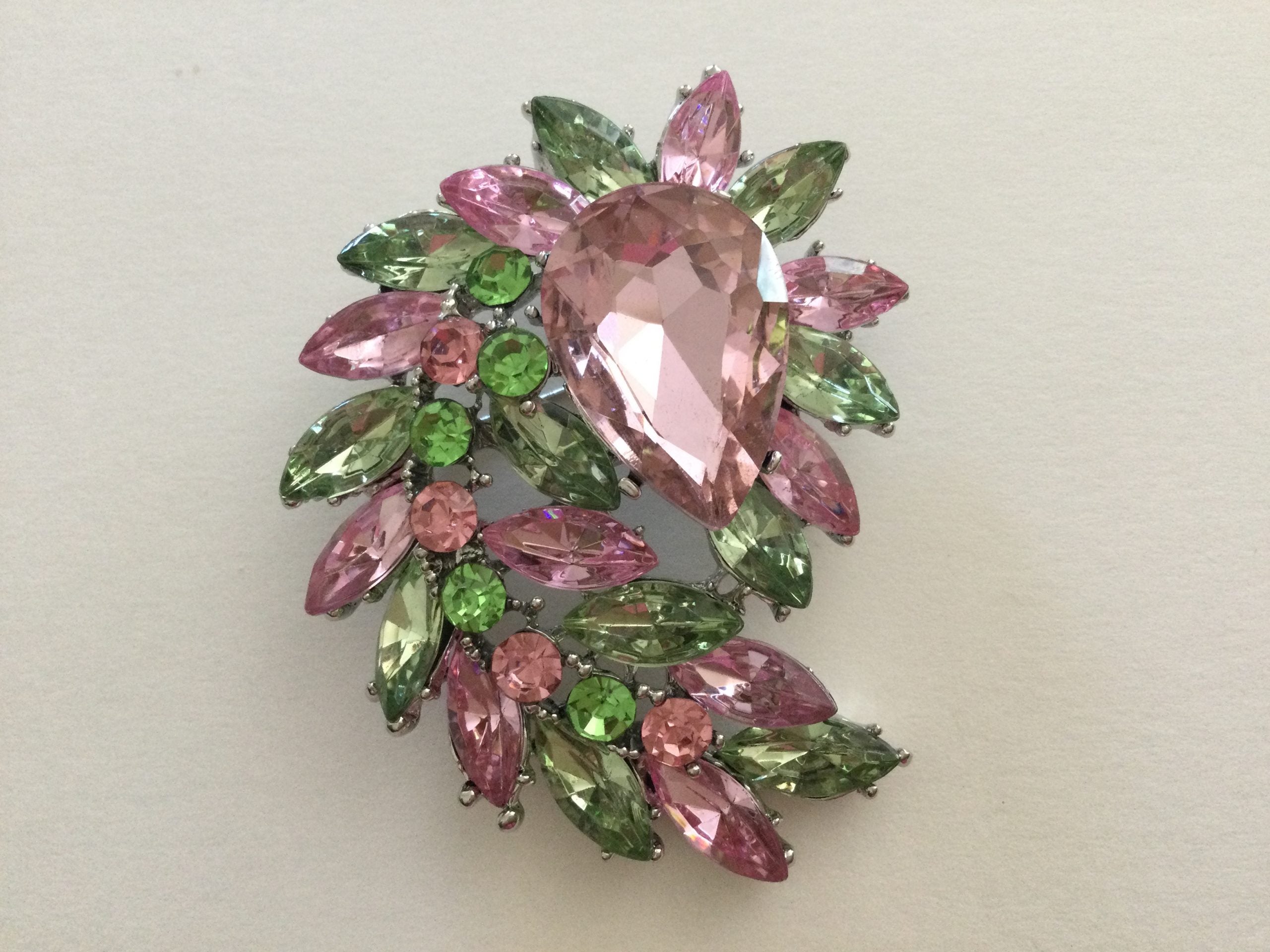Pink&Green Brooch/Pendant