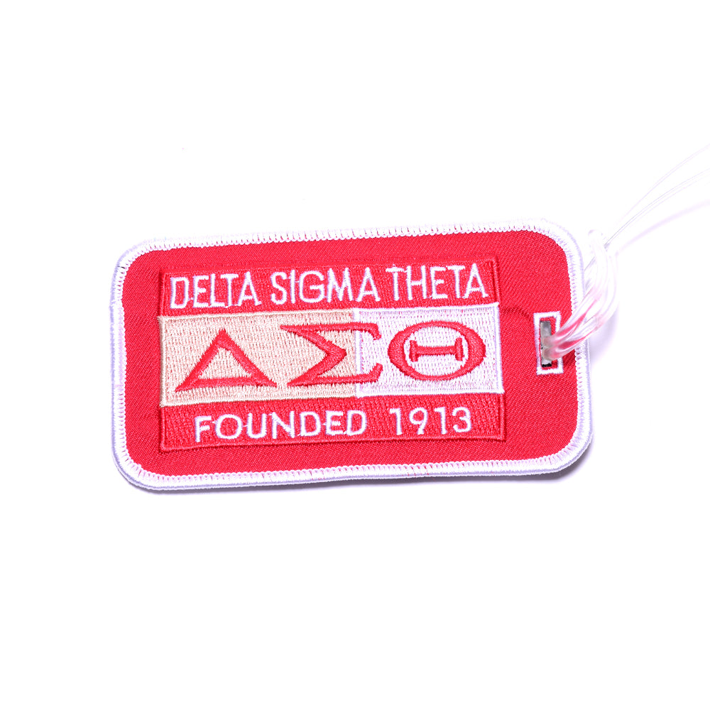 Delta Sigma Theta Luggage Tag