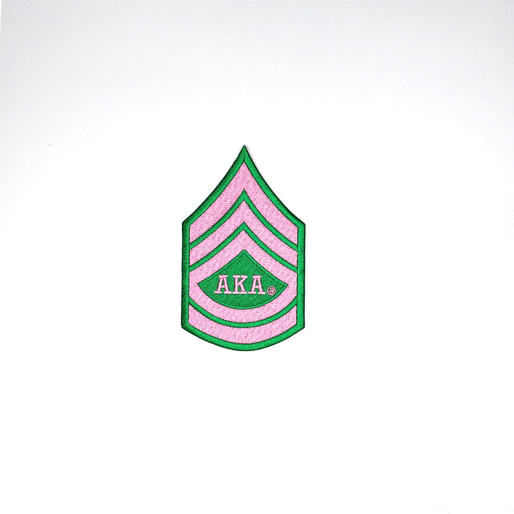 4" AKA military iron-on