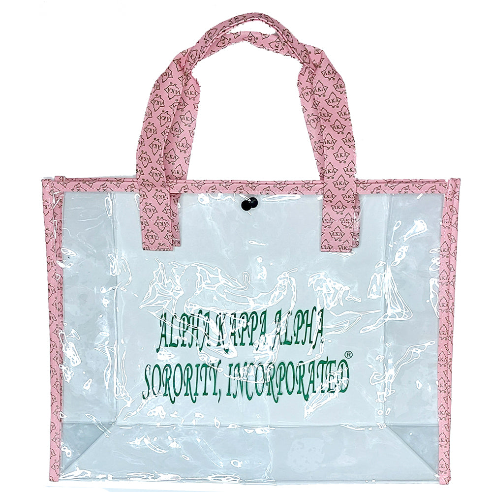 Clear Tote Bag w/inside pouch