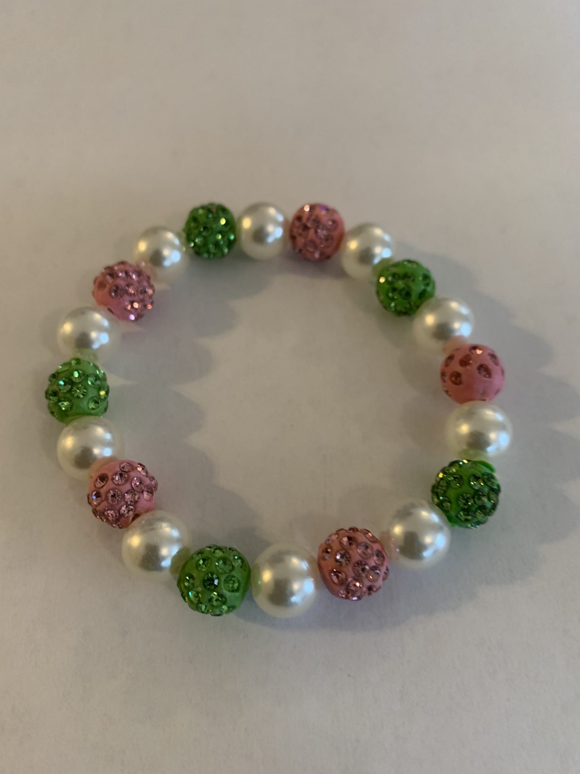 Pearl, P&G bead- stretch