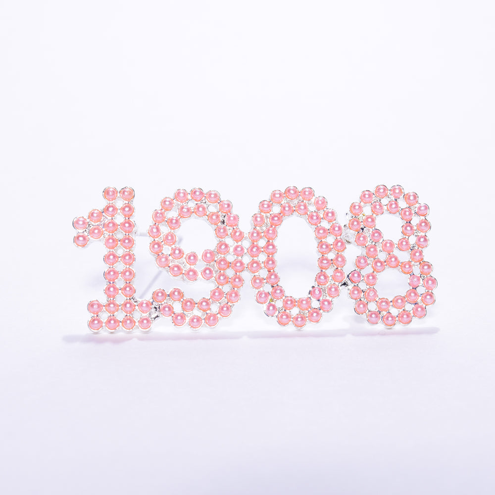 Pink Pearl 1908 Pin