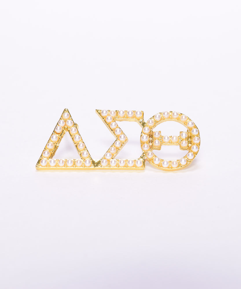 Sm. gold DST w/pearls