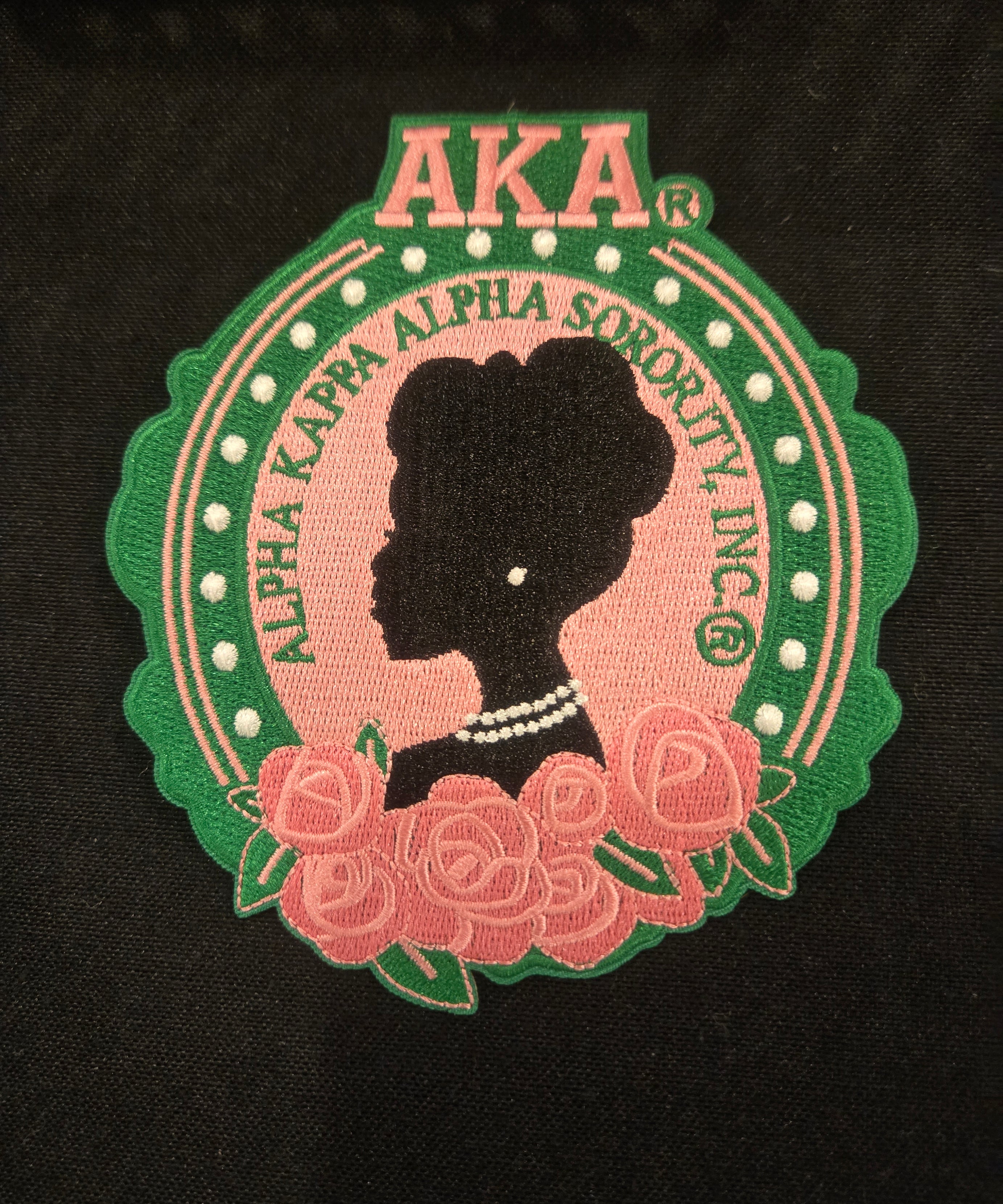 5-Inch Pretty Girl Silhouette Patch
