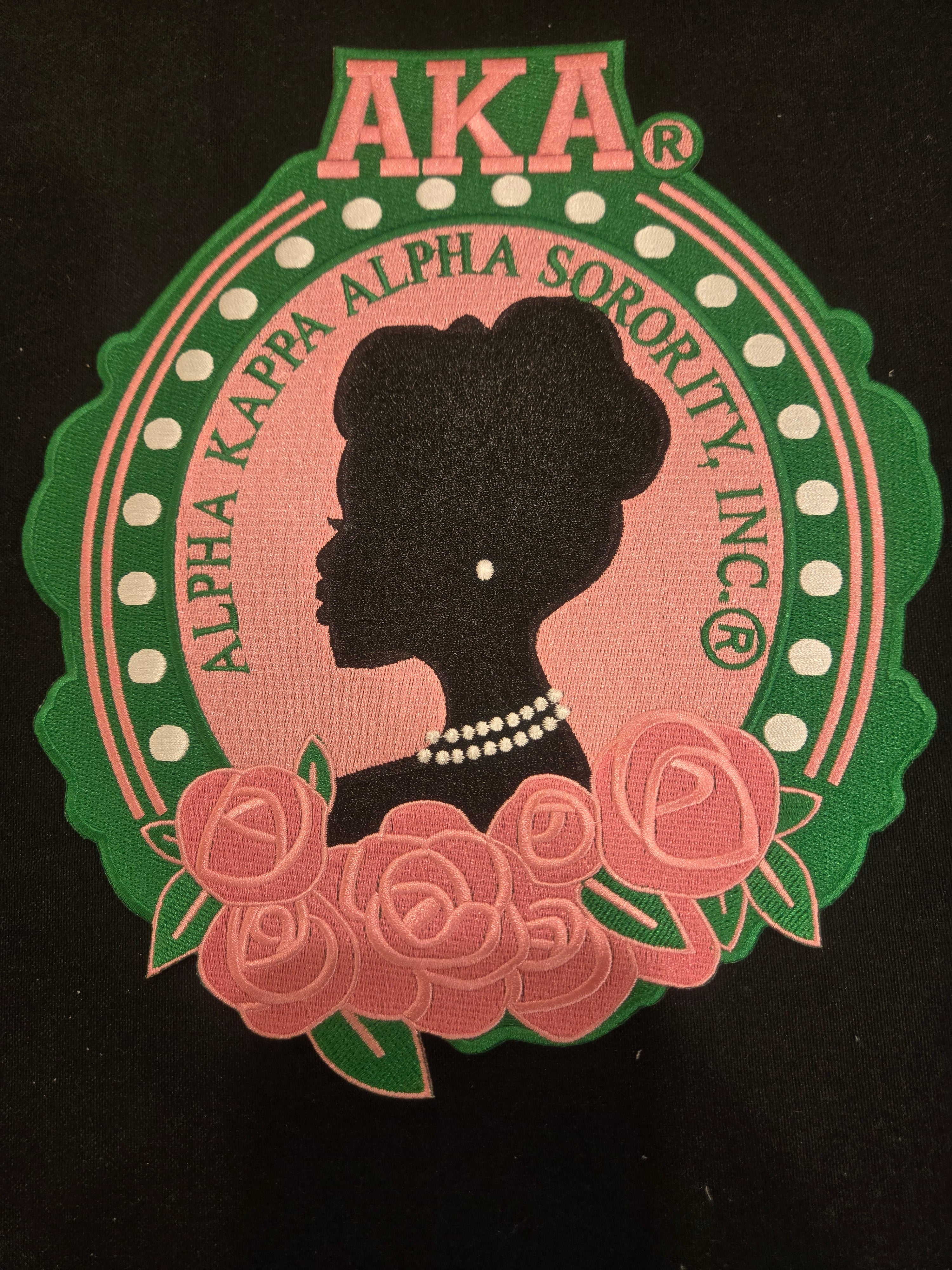 10-Inch Pretty Girl Silhouette Patch