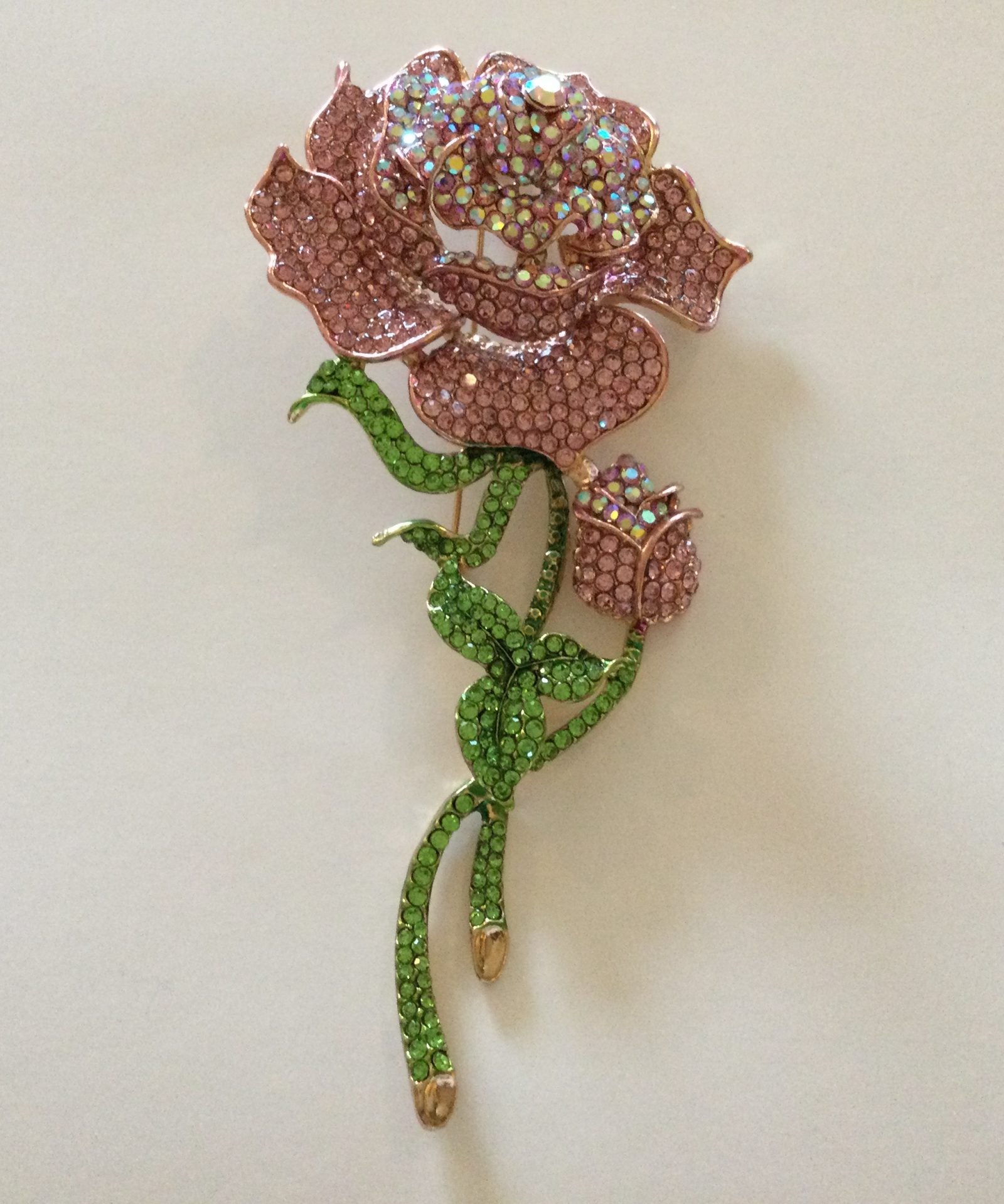 Tea Rose Brooch