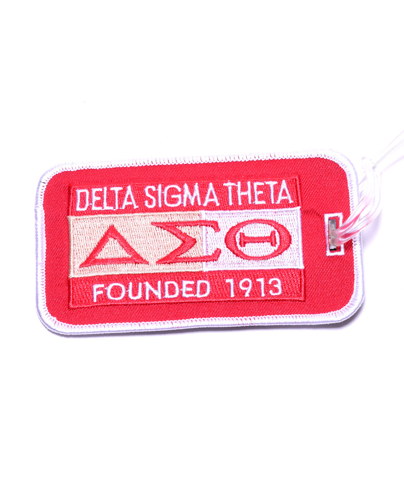 Delta Sigma Theta Luggage Tag