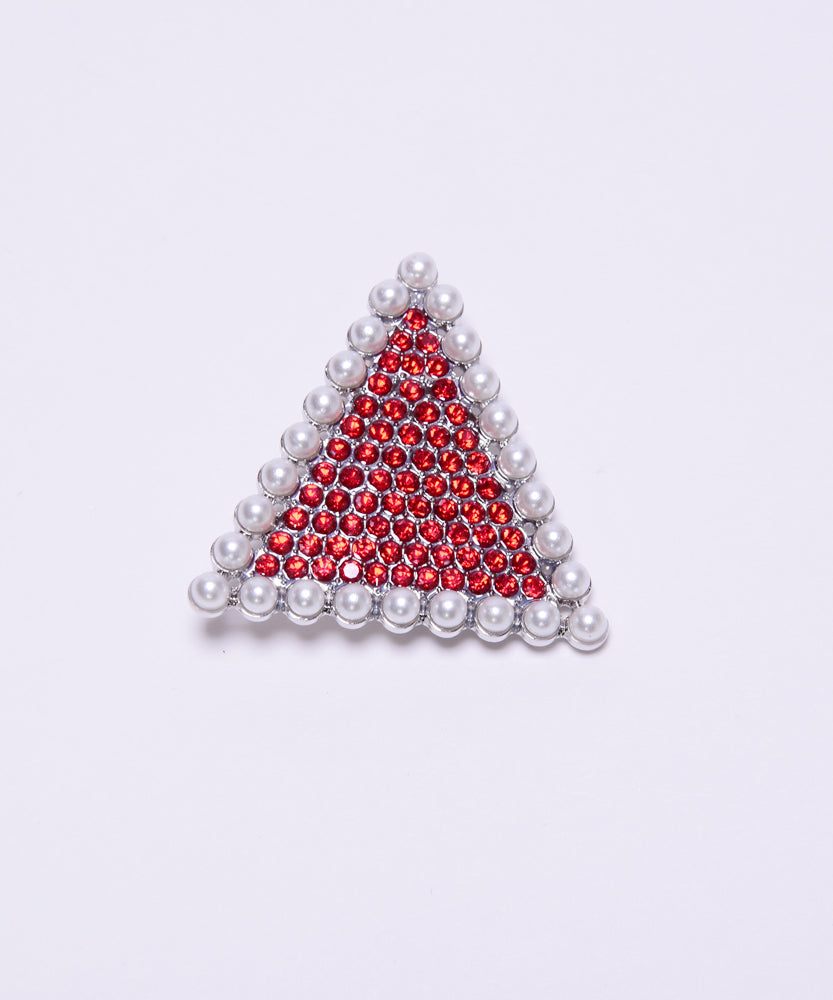 Red Pyramid w/Pearls