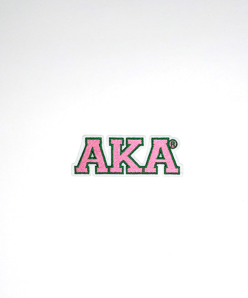3" AKA iron-on