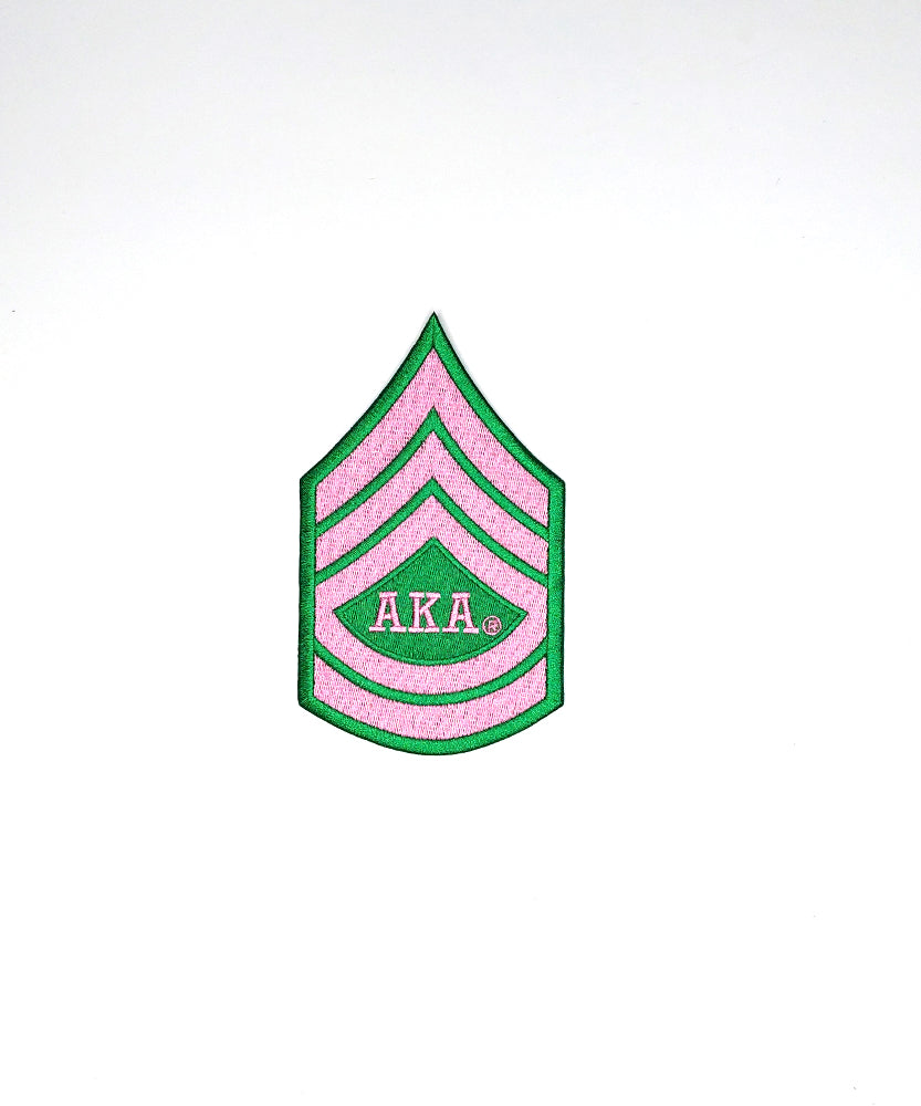 4" AKA military iron-on