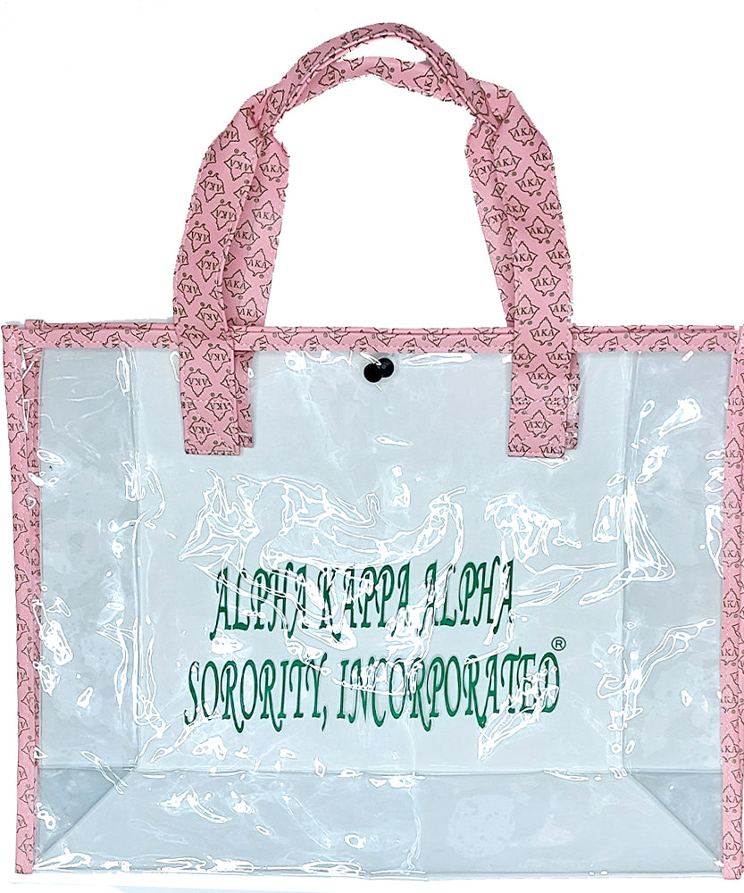 Clear Tote Bag w/inside pouch