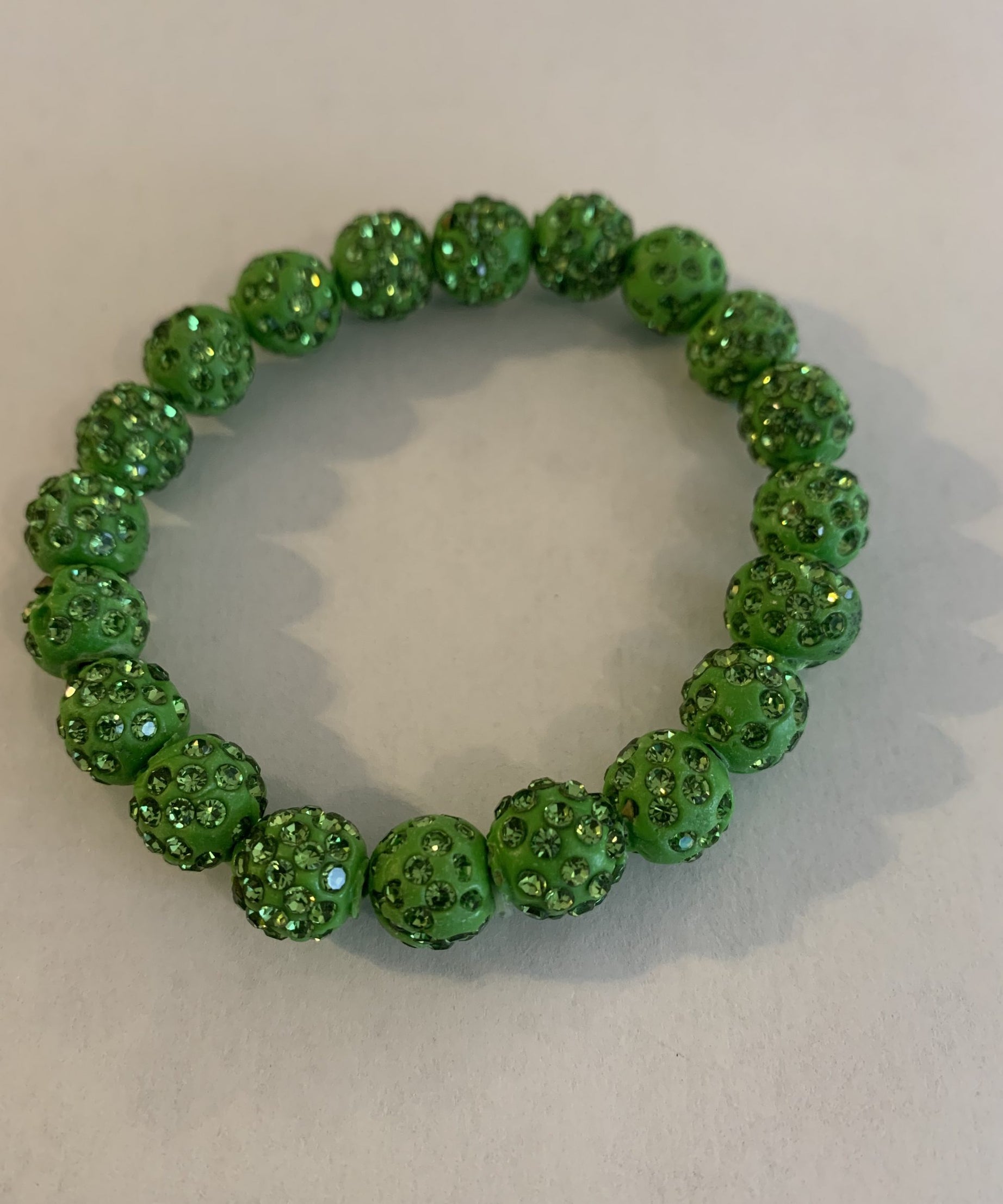 Green Bead bracelet