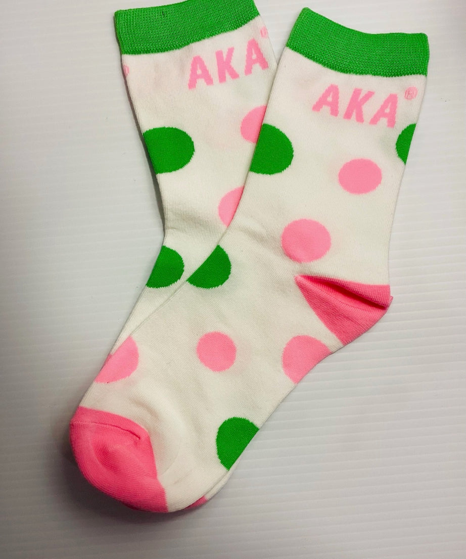 AKA P&G Polka Dot Socks