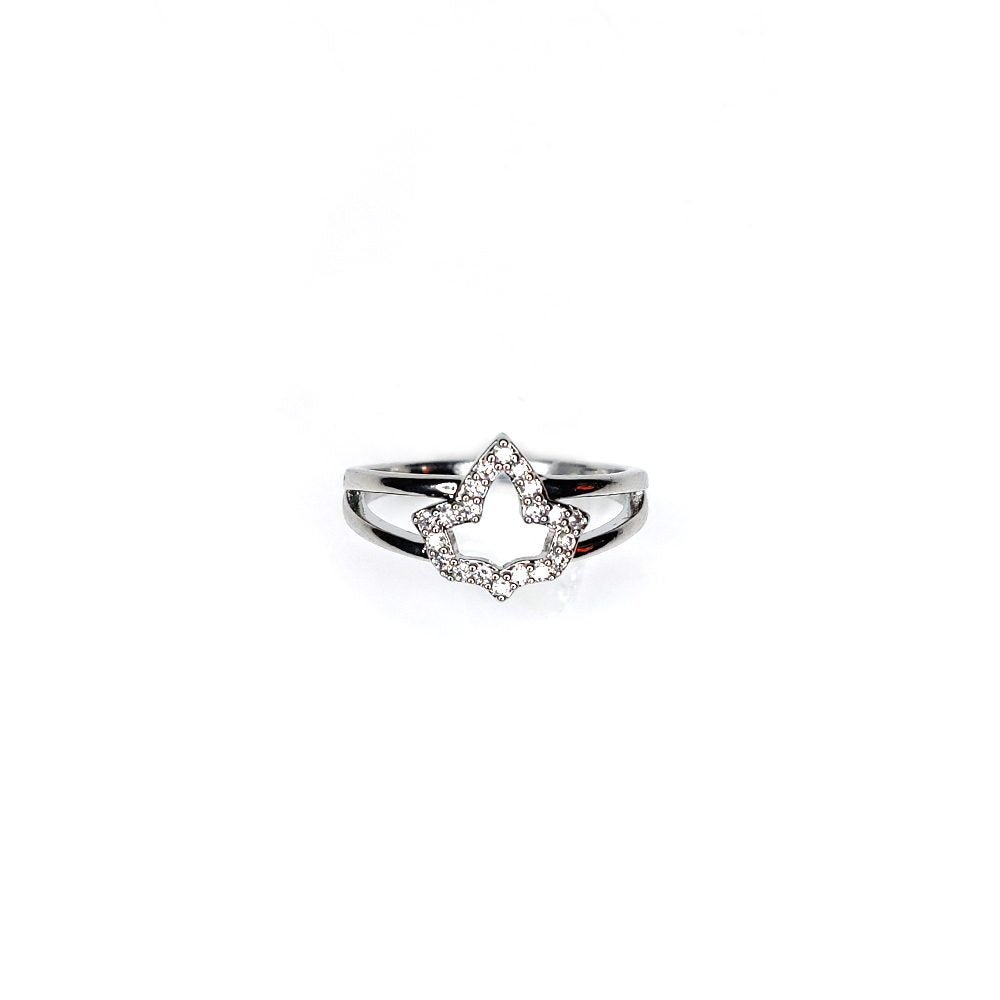 Sterling Silver Open Ivy Ring