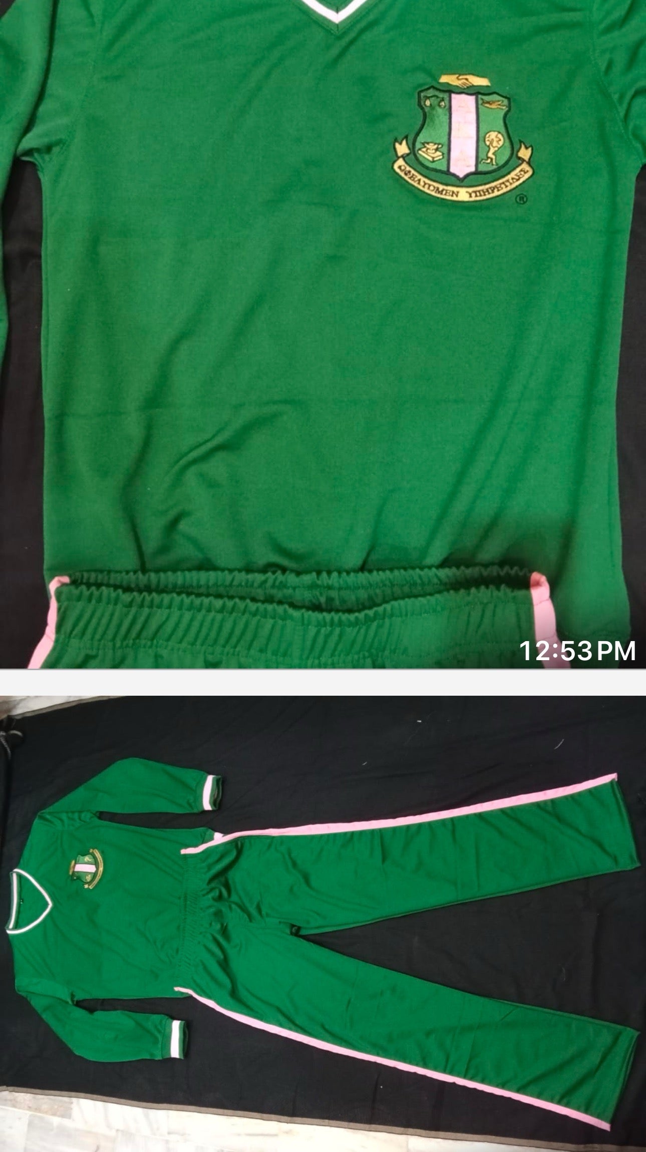 2-Piece Green Track Suit