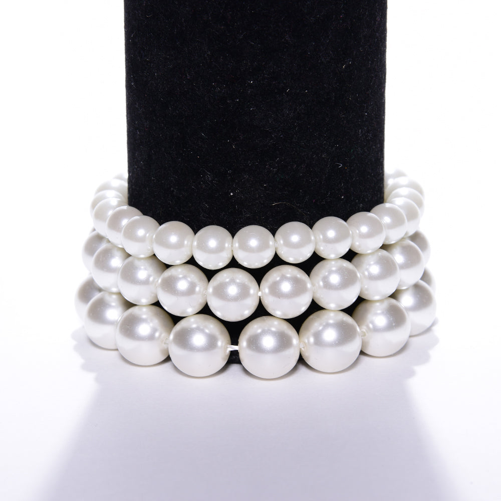 3 Piece Pearl Bracelet Set