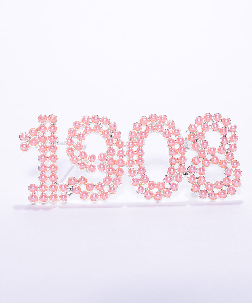Pink Pearl 1908 Pin